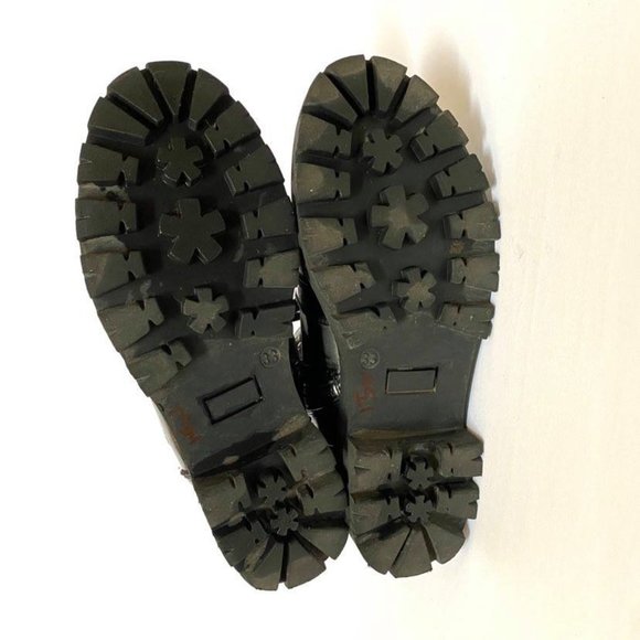 Ermanno Scervino Junior Combat Boot Patches 33 - Picture 11 of 13